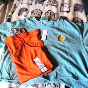 Crop Top Ans Tank Top
